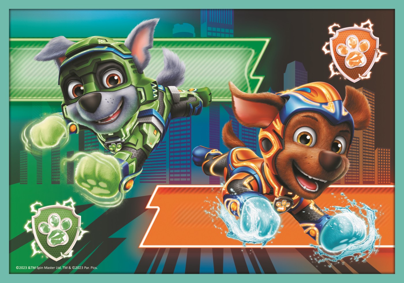 PUZZLE TREFL 10IN1 PATRULA CATELUSILOR ECHIPA CATEILOR - Imagine 4