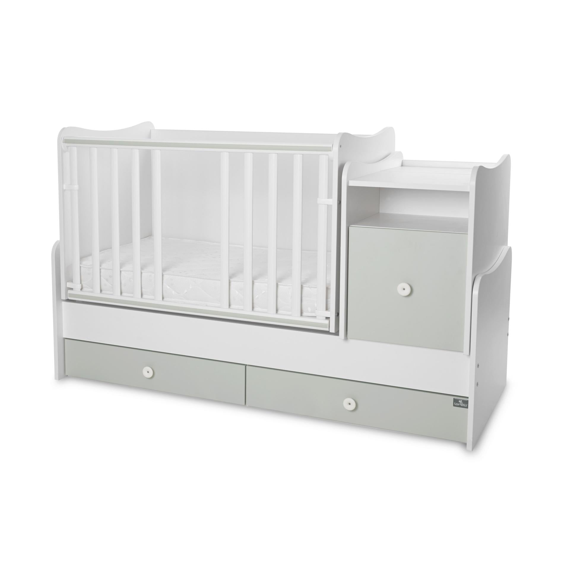 Mobilier Trend Plus Lorelli, White Milky Green - alb verde milky (4) [ps:deca5279-3e25-4ab0-bb99-aa8cbd5234a7]