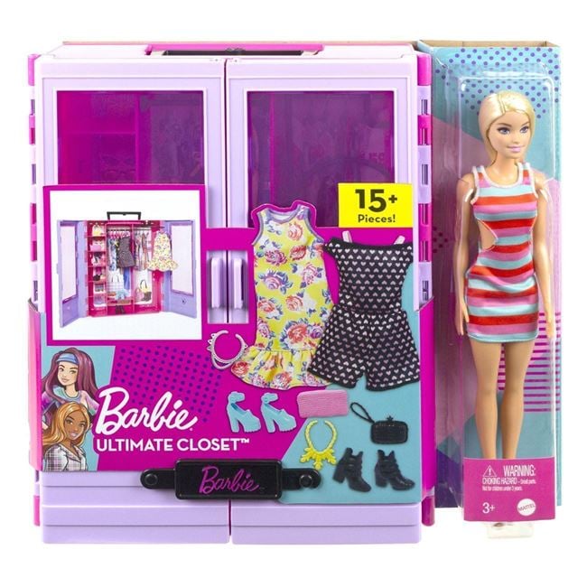 Barbie Fashion Dulap cu Haine Mattel - Set Joacă Creativă - Default Title (4) [ps:7931ab5e-a923-45d5-9a17-18ec5d7ad398]