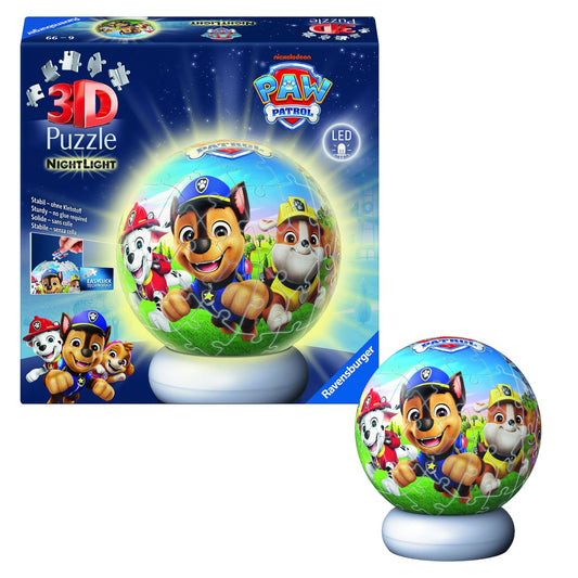 Puzzle 3D Glob Patrula Cățelușilor cu LED - Ravensburger - Default Title (4) [ps:f6ef9902-50c8-4432-b73f-360e8a4f3f81]