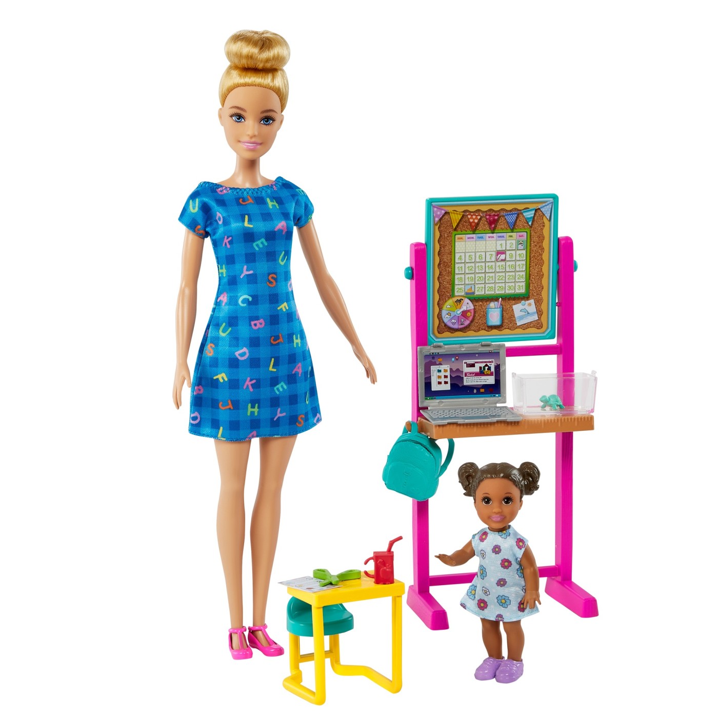 BARBIE CARIERE SET MOBILIER CU PAPUSA APICULTOR Mattel - Profesoara - Blonda (4) [ps:976a5aab-e199-4f0f-a097-864cb059385a]