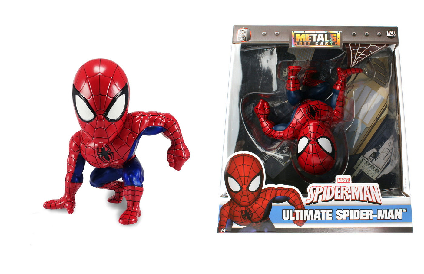 MARVEL FIGURINA METALICA SPIDER MAN 15CM Simba - Imagine 6 [ps:ecb2f858-670f-4013-94d2-9d9058d5f1fe]