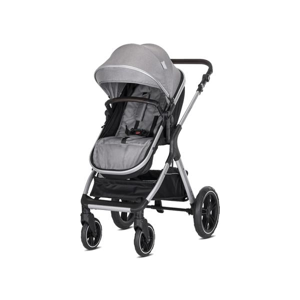 Set Cărucior 3în1 Lorelli Viola, Coș Auto Spirit, Negru - Grey (4) [ps:9c829e4e-3d60-4134-93bb-5212192d123a]