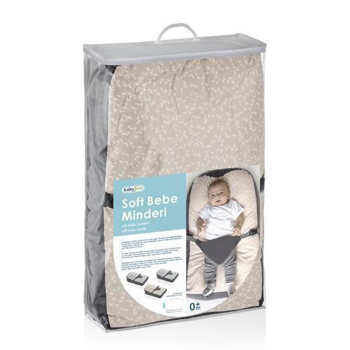 Saltea anti-alunecare BabyJem cu ham pentru bebelusi - Gri [ps:1420ae3f-2dd2-4cf7-90d6-c997b1efe476]