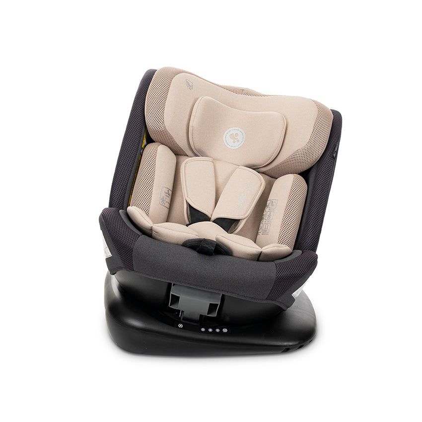 Scaun Auto Lorelli Sagitta i-Size, Rotativ 360°, 0-12 ani - Beige (4) [ps:e23b92d7-5796-4c2f-90fd-60499f41094e]