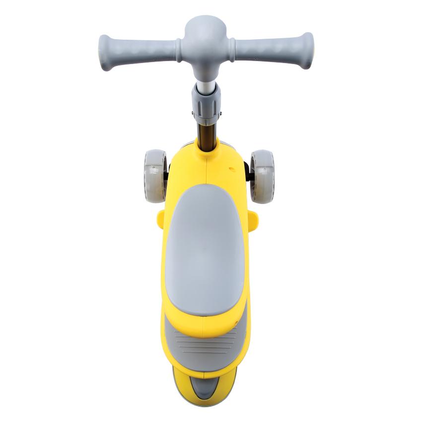 Trotinetă Copii Lorelli Trio, 3 Ani+, Roți cu LED, Galben - Galben (4) [ps:9e675aa8-8c32-48a5-9dca-10ce5177941e]