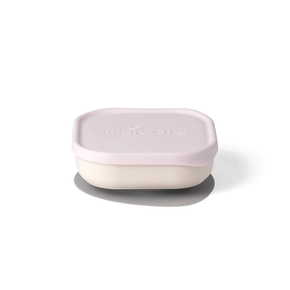 Bol pentru hrana bebelusi Miniware Snack Bowl, 100% din materiale naturale biodegradabile, Vanilla/Cotton Candy [ps:08aede76-0bce-4b3a-a91d-b9b0389ea43d]