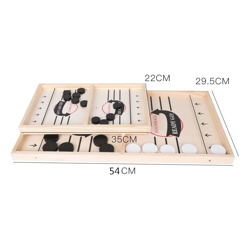 Joc Fooseball Interactiv Flippy, Hockey pe Gheata, Lemn - Default Title (4) [ps:92a4d8d3-5644-45e5-a312-d841797aa979]