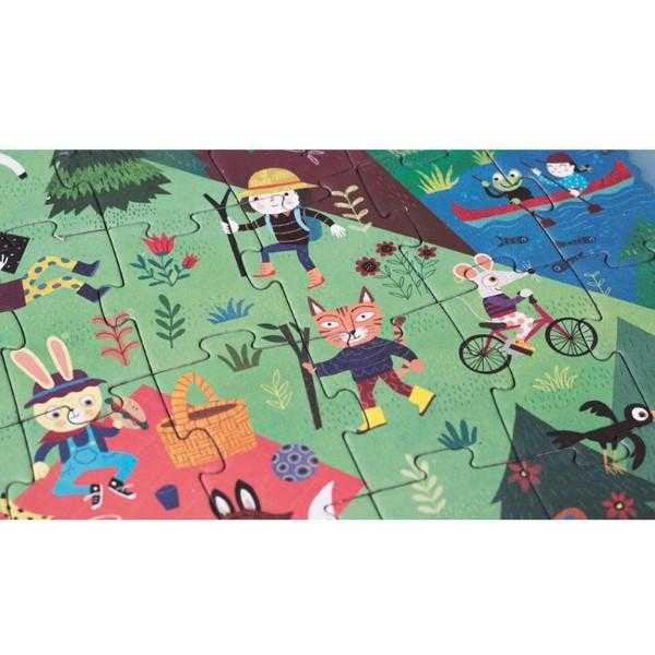 Puzzle reversibil Haideti la munte!, Londji - Imagine 2 [ps:37e68eb4-623e-40e7-9f0a-59b16bec36d4]