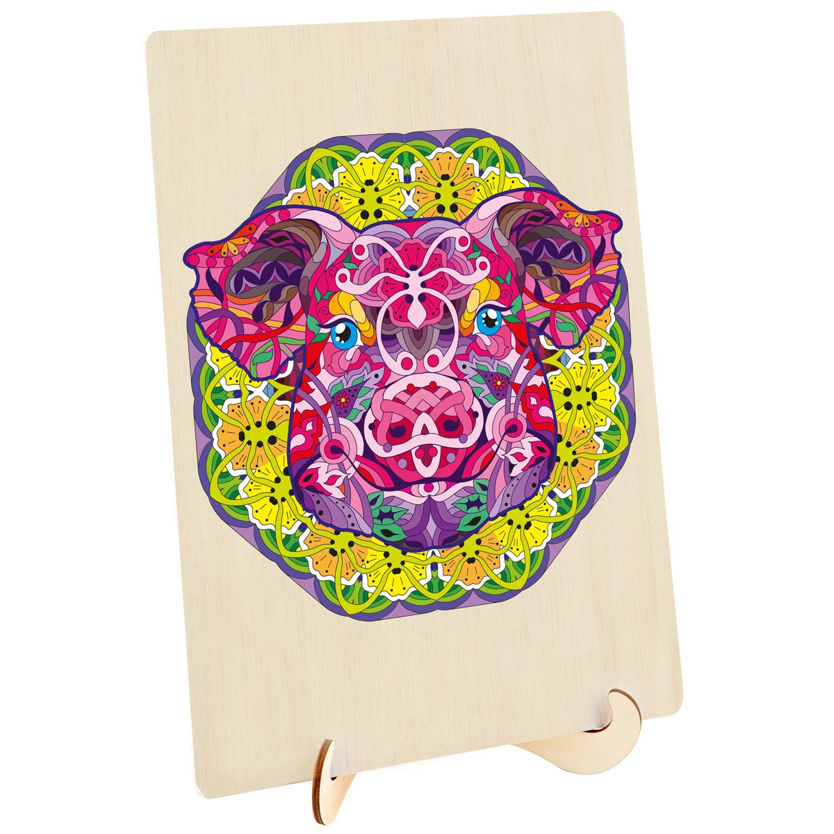 Puzzle lemn Porc Construct It - Imagine 4 [ps:a20395b8-c6b9-4d93-b599-7356f8e47e46]