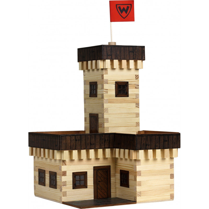 Set constructie arhitectura Castel de vara, 296 piese din lemn, Walachia [ps:3adc0e74-91d2-4d04-b700-007be8cfc9d9]