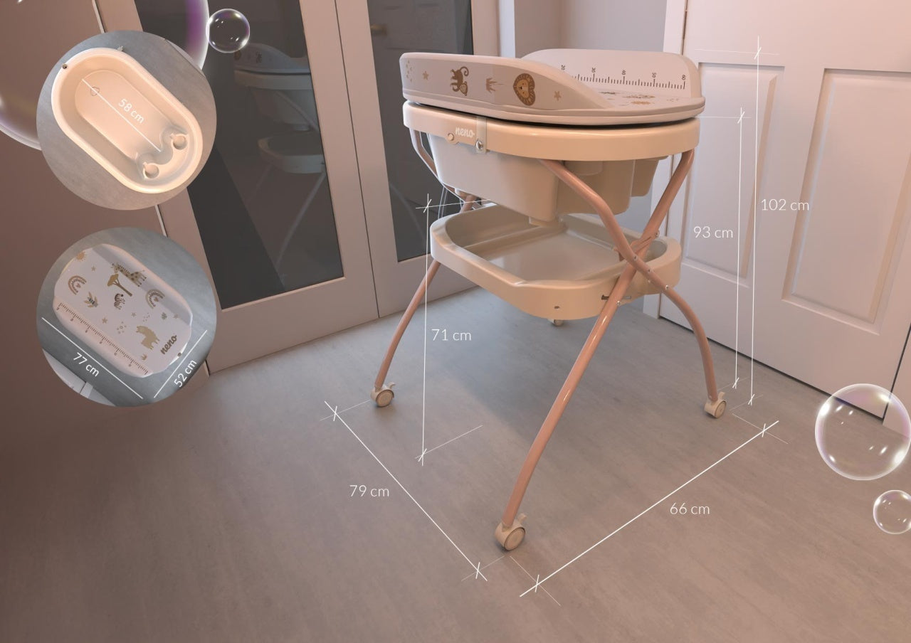 Neno Breza - Cadita 2 in 1 cu salteluta de schimb - Imagine 11 [ps:7f585b12-ed76-4598-b9e6-bda4b61cfa0f]