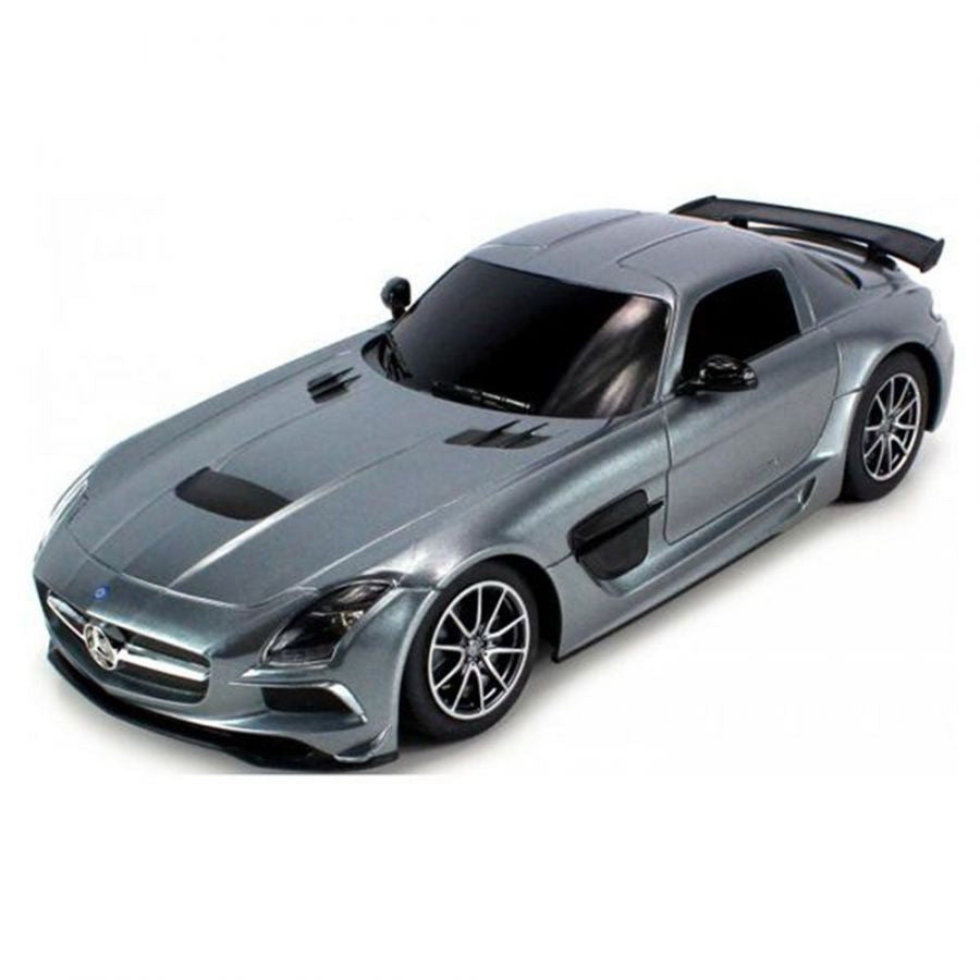 MASINA CU TELECOMANDA MERCEDES-BENZ SLS AMG ARGINTIU CU SCARA 1 LA 18 [ps:a0b75078-6a83-4327-812f-1c18185c8b54]