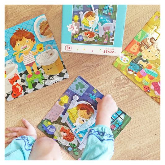 Puzzle 4 in 1 Rutina Mea Zilnica - Dodo Toys - Default Title (4) [ps:6a298fd3-c00f-4526-86a6-36aaa8cf884b]