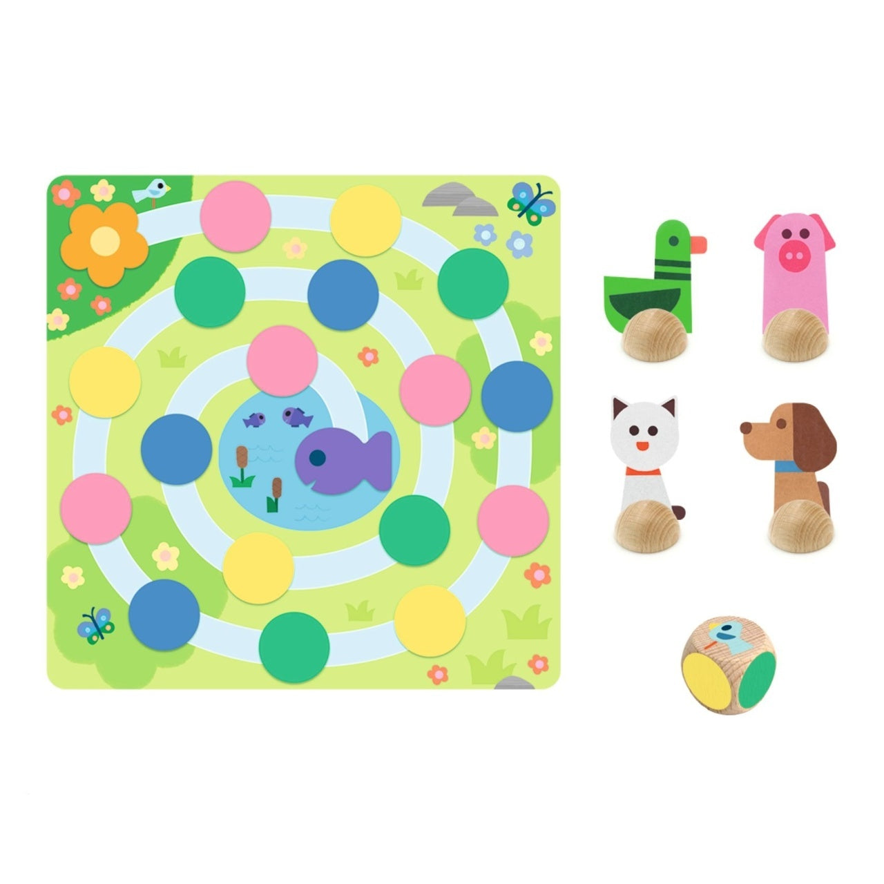 Joc educativ 5 jocuri clasice, Djeco - Imagine 4