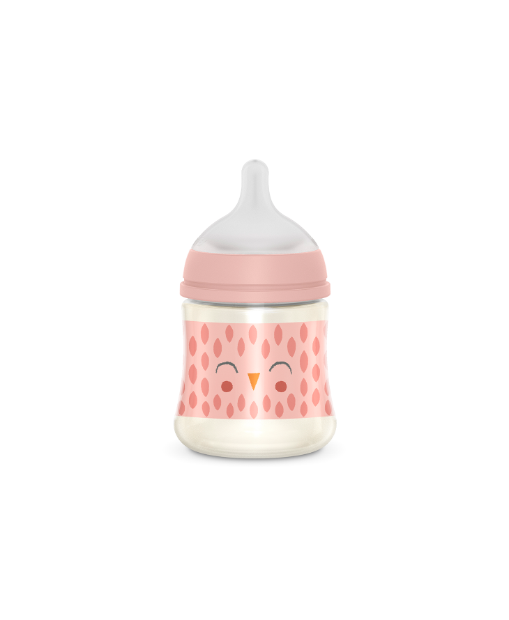 SUAVINEX BONHOMIA BIBERON 150ML FIZ SXPRO DEBIT LENT BUFNITĂ ROZ [ps:27a4044c-d482-42d3-8050-4358753f387e]