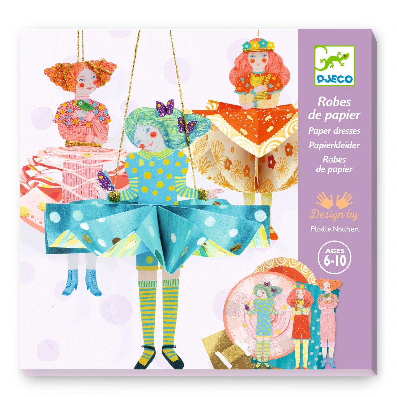 Atelier creativ Rochii din hartie, Djeco - Imagine 5 [ps:2a4674aa-e925-4420-86fe-f9ad4716d915]