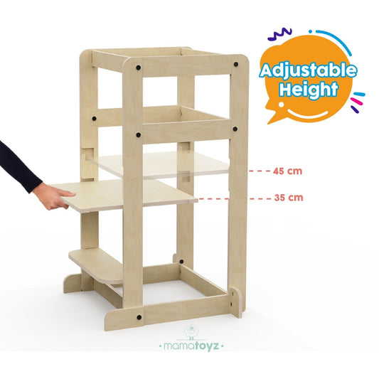 Turn de invatare multifunctional Kule Lite, Natur, MamaToyz - Default Title (4) [ps:71bf0581-df9a-46c3-9ba9-4670ab1ab365]