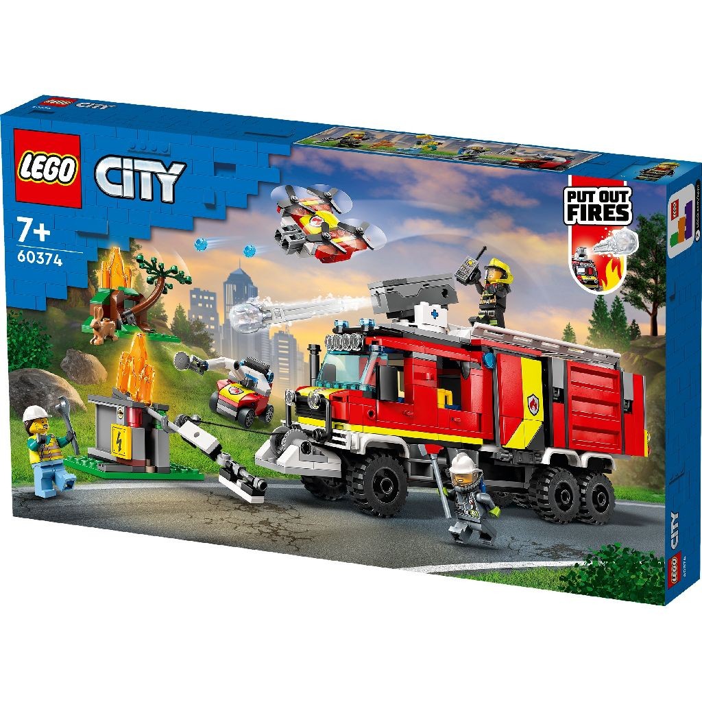 LEGO CITY MASINA UNITATII DE POMPIERI 60374 - Default Title (4) [ps:e8a6e257-48f4-42d1-a504-34b750addbea]