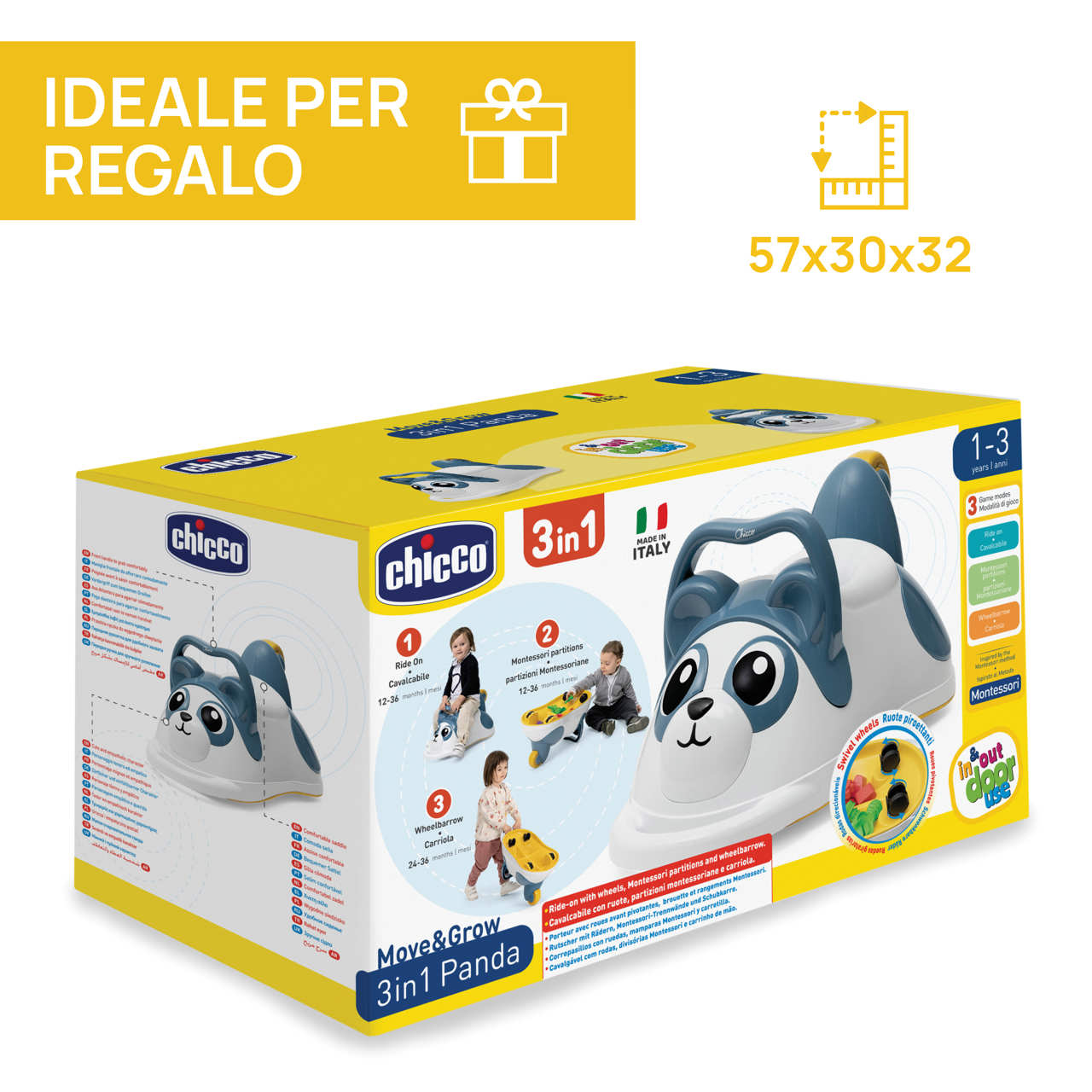 Jucarie copii Chicco tip Montessori Ride-ON Panda, 1-3ani - Default Title (4) [ps:0d06ae90-22c2-4076-aade-b1d72c7b3097]