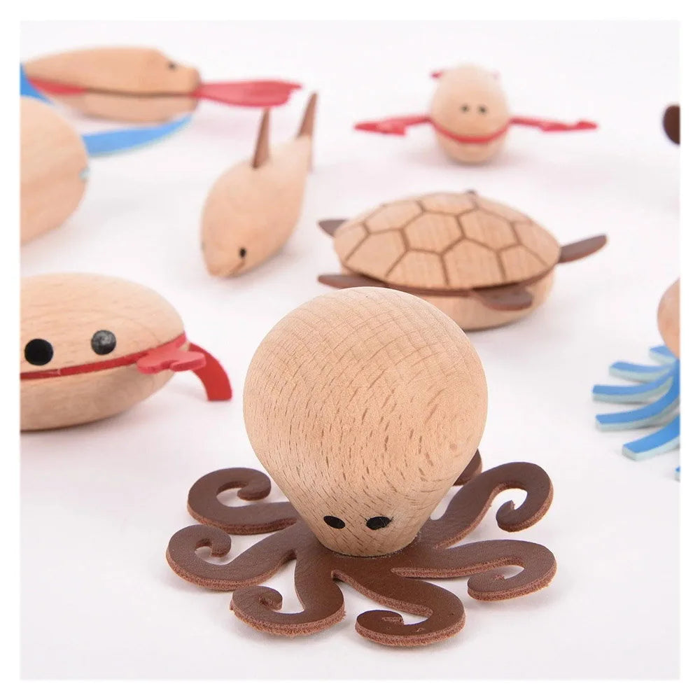 Set 10 Animale Marine din Lemn Sea Creatures - Tickit - Default Title (4) [ps:c14d7b18-d14e-4f40-a624-57c02b1c6b59]