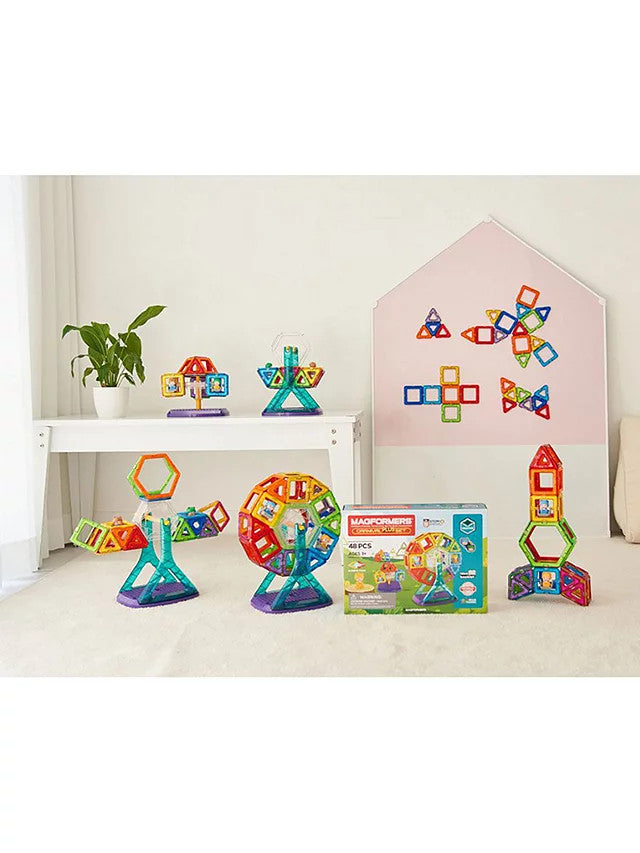 Set magnetic de construit Magformers, Carnival Plus, 48 - Imagine 2 [ps:baffaae0-979d-40cf-a229-1728e8f557b5]