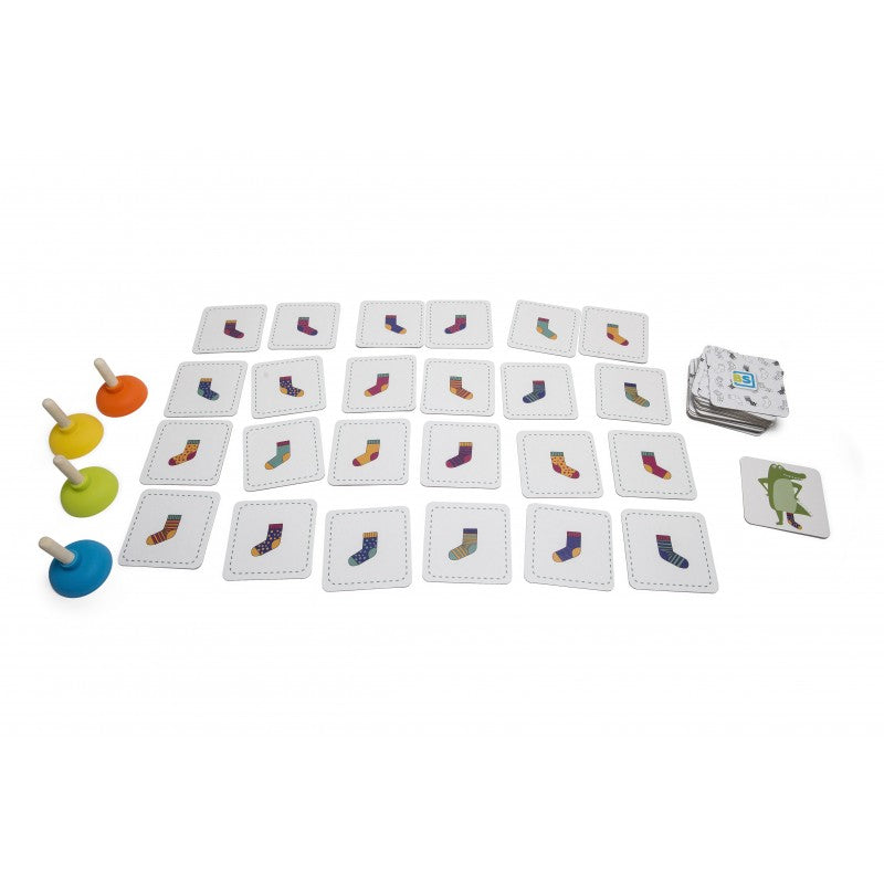 Joc de atentie Sosetele crocodilului, BS Toys [ps:25a211e2-ea95-4984-9c89-3a3dc8416a8a]