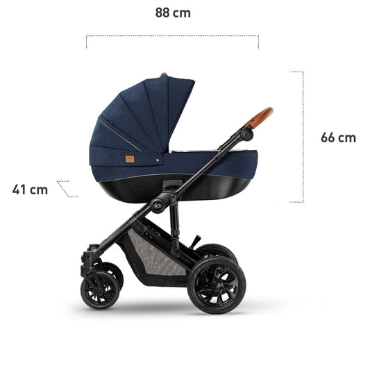 CARUCIOR 3 IN 1 KINDERKRAFT PRIME 3IN1 MINK PRO NAVY - Imagine 4