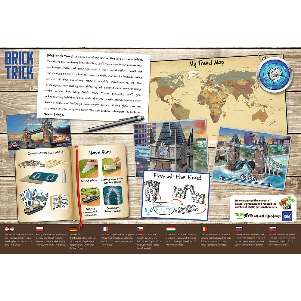 BRICK TRICK L TRAVEL PODUL TURNULUI Trefl - Imagine 4