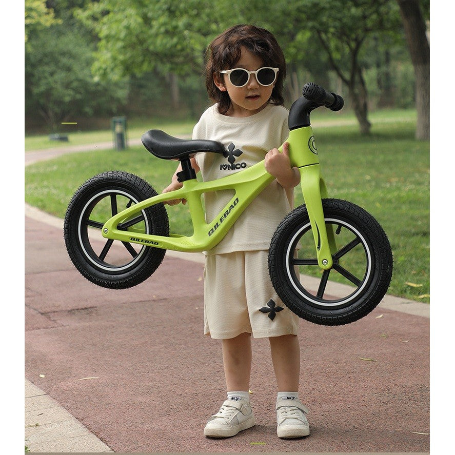 Bicicletă Fără Pedale Flippy pentru Copii 2-6 Ani, Verde - Verde (4) [ps:760d08b7-b74a-49bb-8aee-0c0dca629e49]