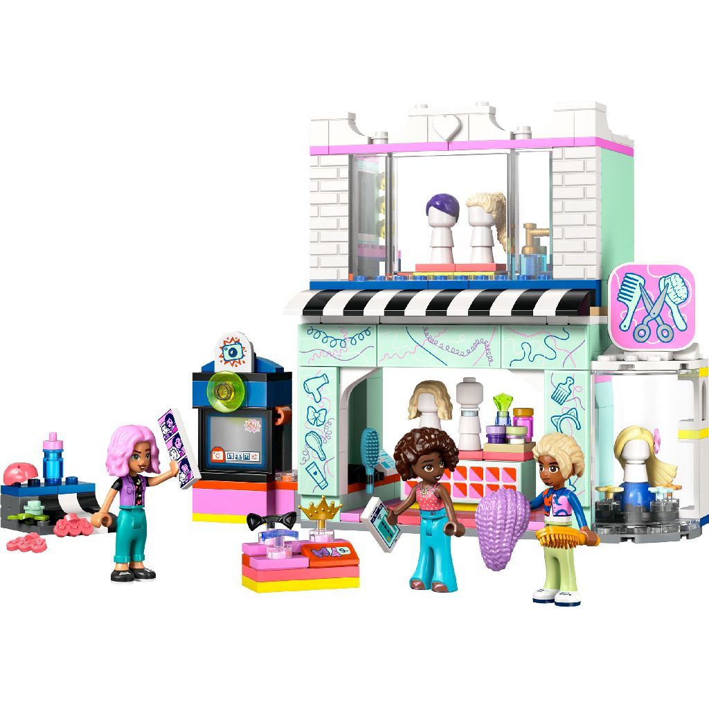 LEGO FRIENDS SALON DE COAFURA SI MAGAZIN DE ACCESORII 42662 - Imagine 2 [ps:3021331e-5243-460b-82e9-fe0d563fccea]