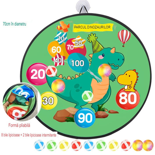Joc Darts Flippy Dinozaur Park, Placă Pliabilă 70cm, Verde - Dinozaur Park (4) [ps:fe31760f-a961-4128-bde8-5964ef04815e]