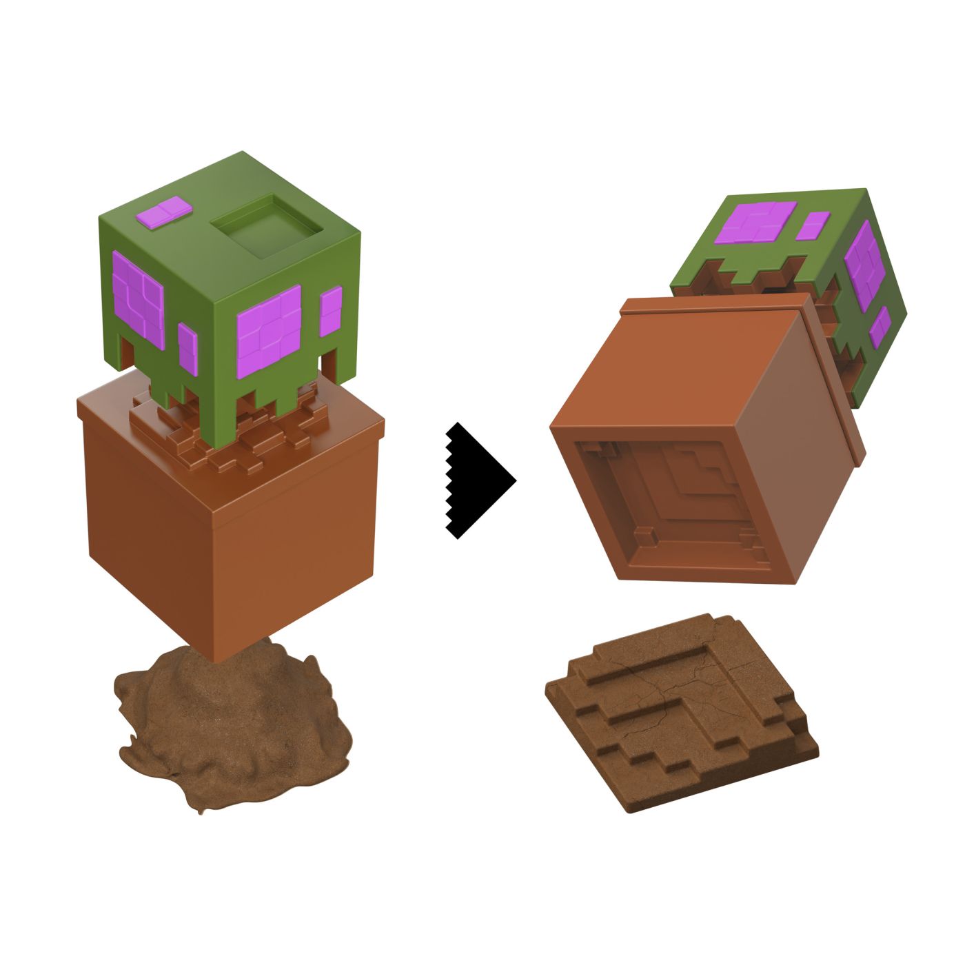 MINECRAFT MINI MODE SET EXPLORARE MINIERA AXOLOTL Mattel - Imagine 4