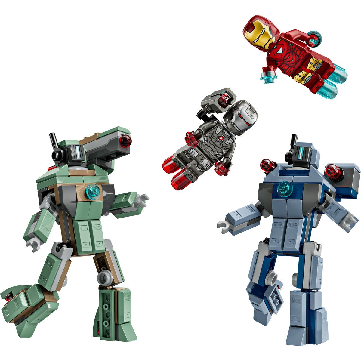 LEGO MARVEL IRON MAN SI WAR MACHINE VS DRONELE HAMMER 76320 - Imagine 2 [ps:a41e7f8d-897f-4fd0-bbb7-f7640fc0505d]