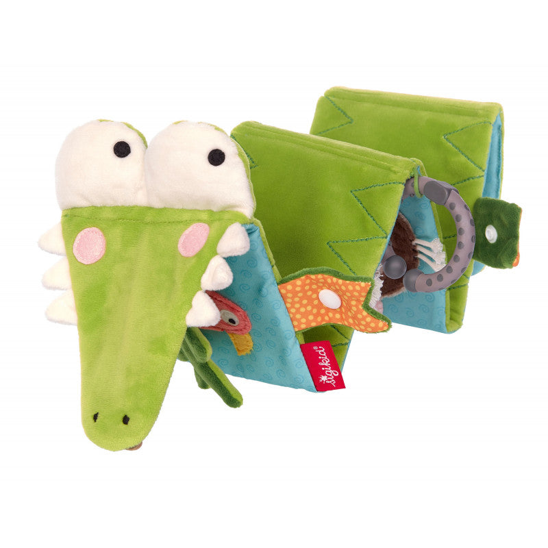 Carte senzoriala din plus cu activitati Crocodil, PlayQ Sigikid [ps:af95ff1b-d995-442d-a61e-be34559dd973]
