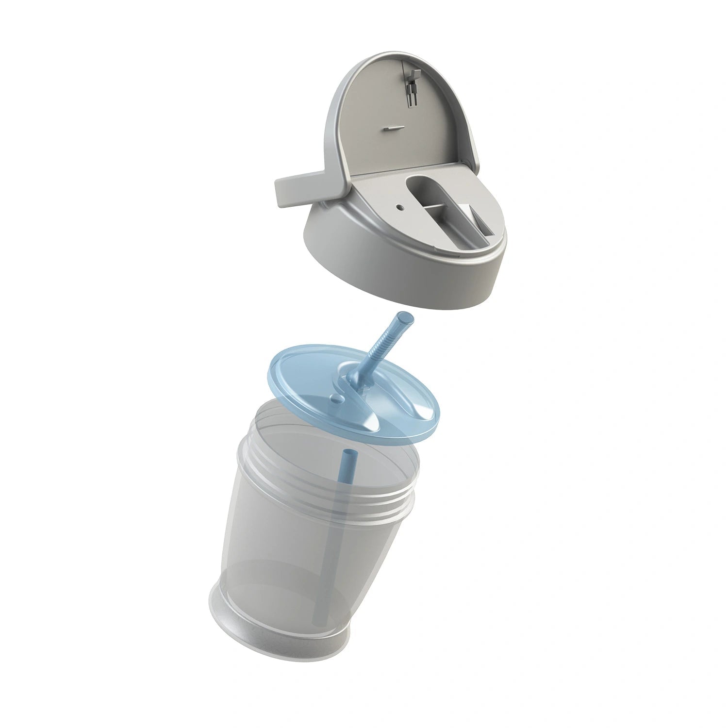 Cana Mea cu Pai Junior 250ml Salt&Pepper - 35/356, Lovi - Imagine 3 [ps:e012071d-d664-4d49-96d2-6d4cc3134ec6]