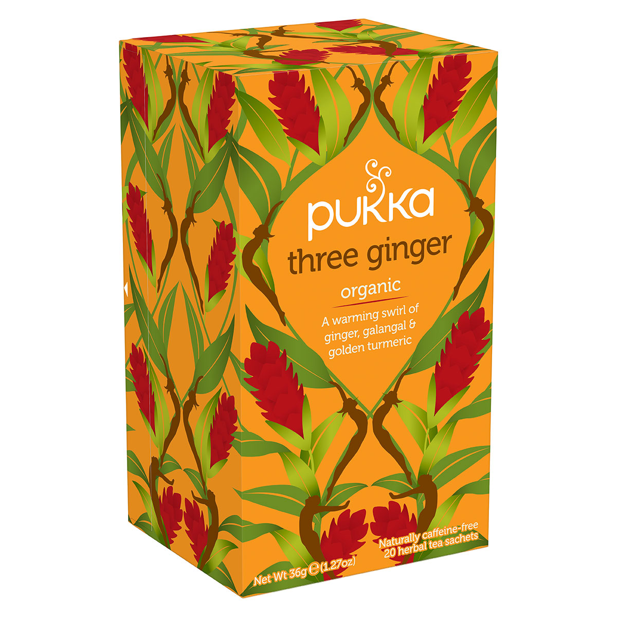PUKKA Three Ginger, ceai, Infuzie Organica Herbal, - Imagine 2 [ps:d2b243e6-35a7-4c95-a363-031f3f8f43fe]