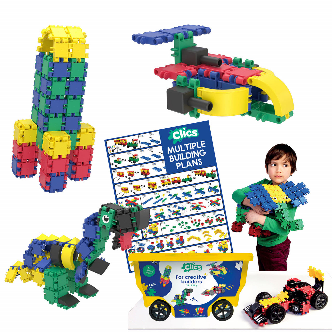 Set Clics de construit 15 in 1 Clicstoys - Imagine 5 [ps:7b57833e-826e-4c45-8f46-bc89e38d8383]