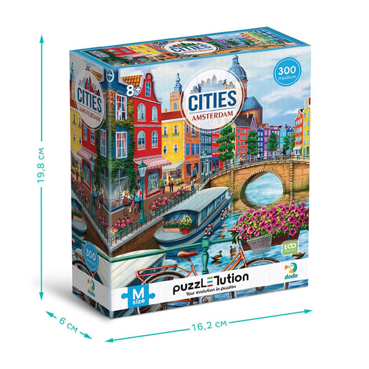 Puzzle Orașe Amsterdam, 300 piese - Dodo Toys - Default Title (4) [ps:566120ff-9d97-456a-a48d-824398b288aa]