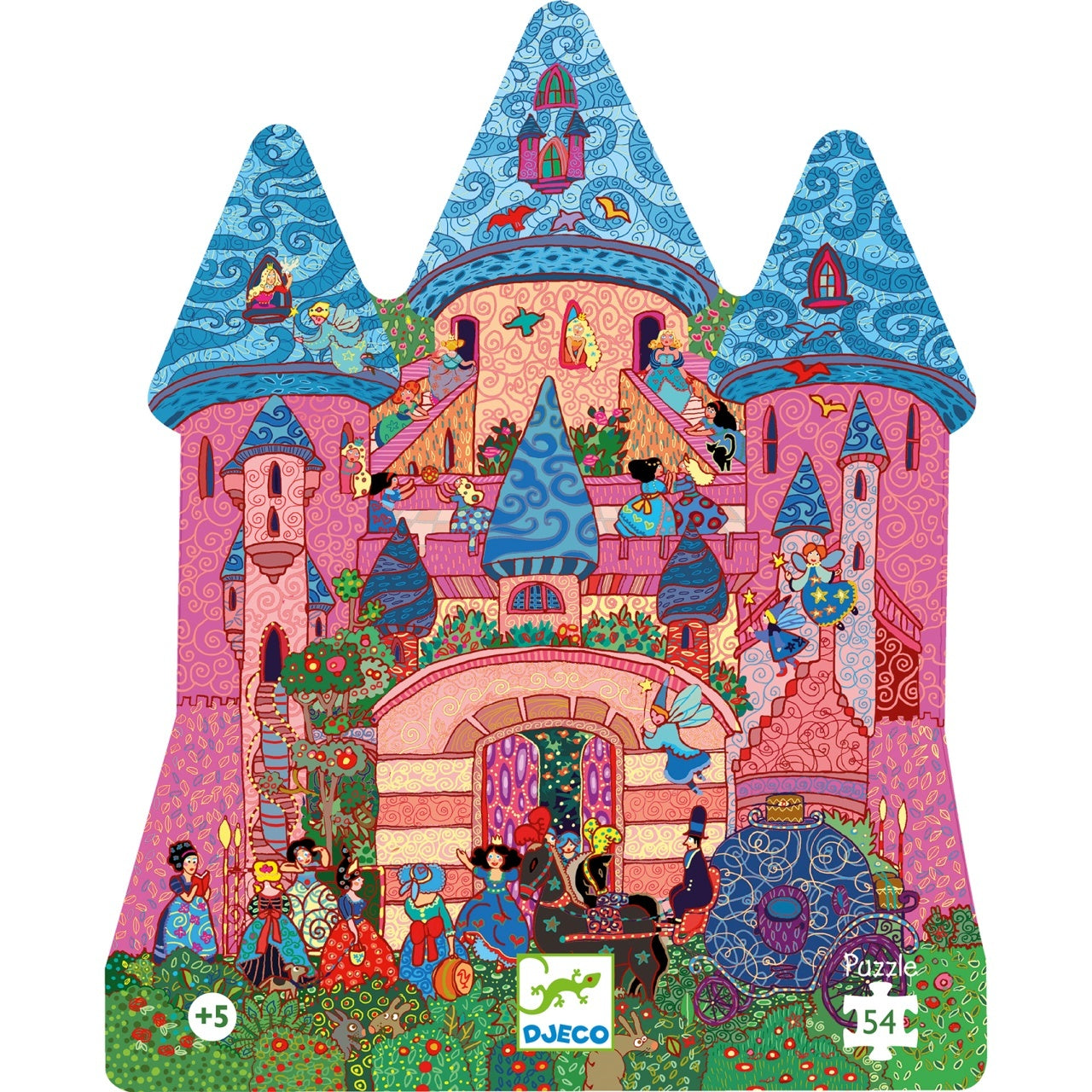 Puzzle Castelul Fermecat Djeco - 54 Piese | infant.ro - Default Title (4) [ps:da54b5e9-59a4-4ac1-815a-018337a00404]