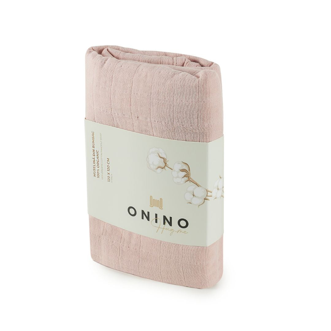 Muselină multifuncțională din bumbac organic ONINO HUG.me - 6 culori disponibile [ps:063f7d30-964f-48a5-9a83-9055755de552]