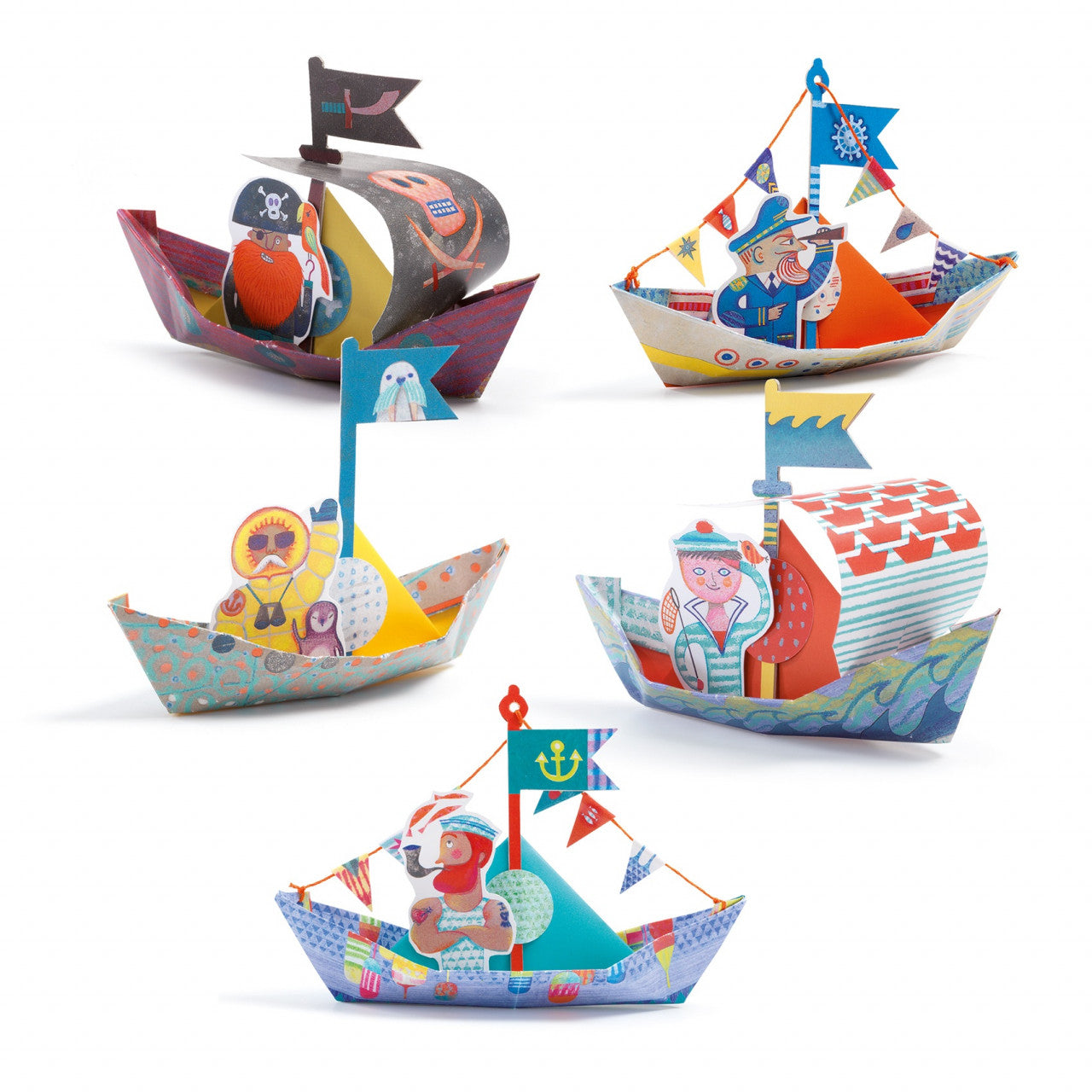 Joc creativ origami Construim barcute, Djeco - Imagine 3 [ps:dc94f6e0-5c66-4c4c-b488-d39d680bd161]
