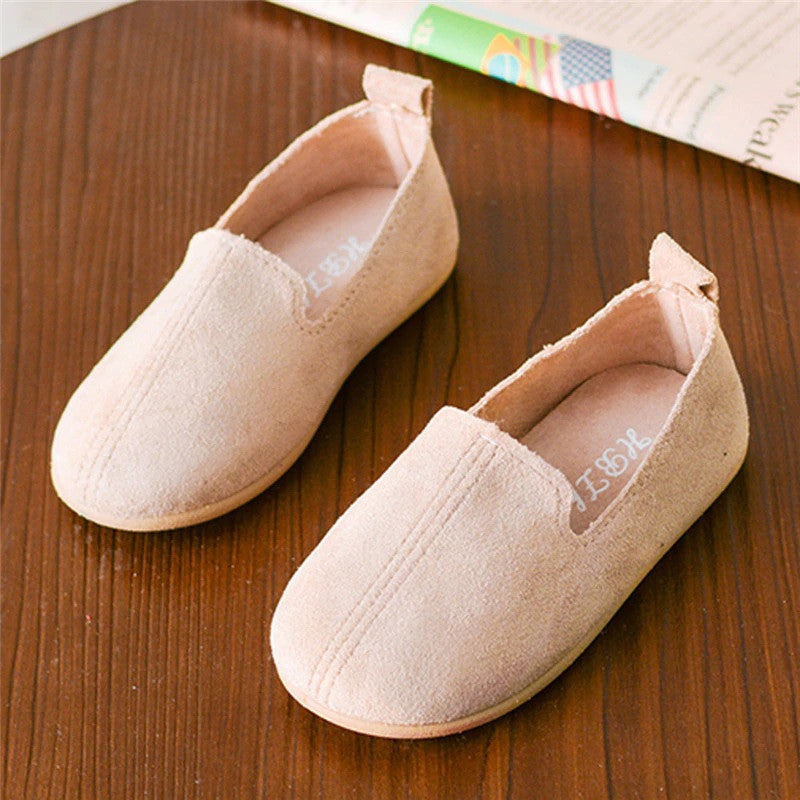 Balerini tip piele intoarsa Drool (Culoare: Rosu, Marime: 24) [ps:b56df1e1-971e-4486-a91f-871a7a5098f5]
