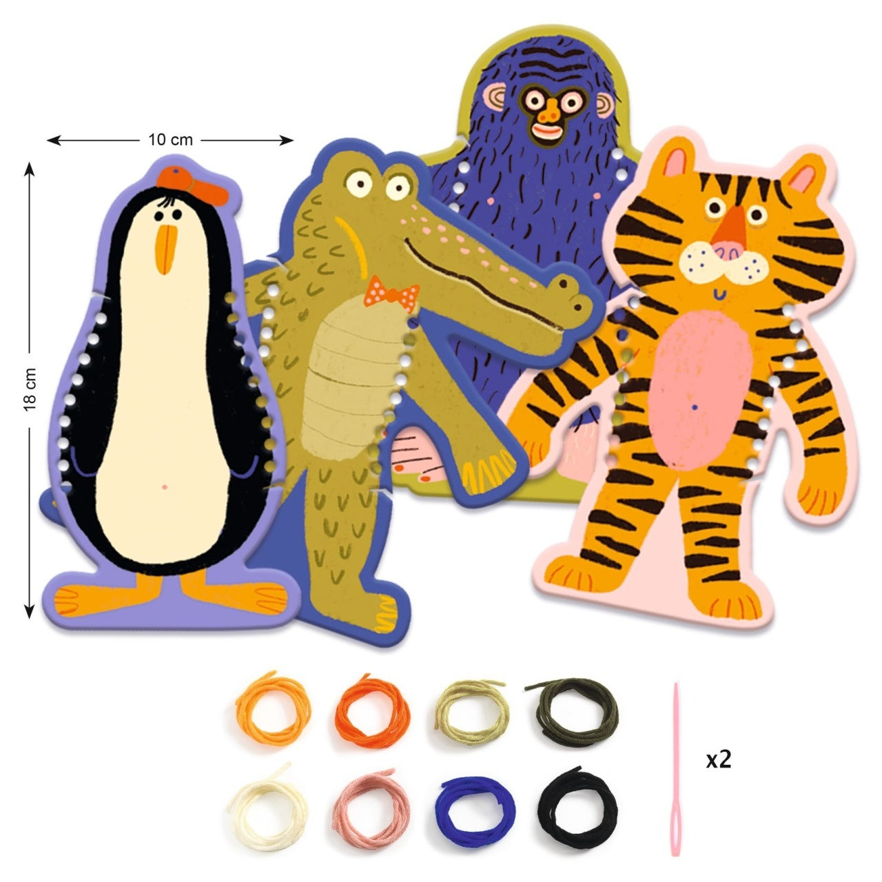 Joc creativ de tesut cu animale, Djeco - Default Title (4) [ps:1c94d44f-1779-4db0-8e13-79585ee8b397]
