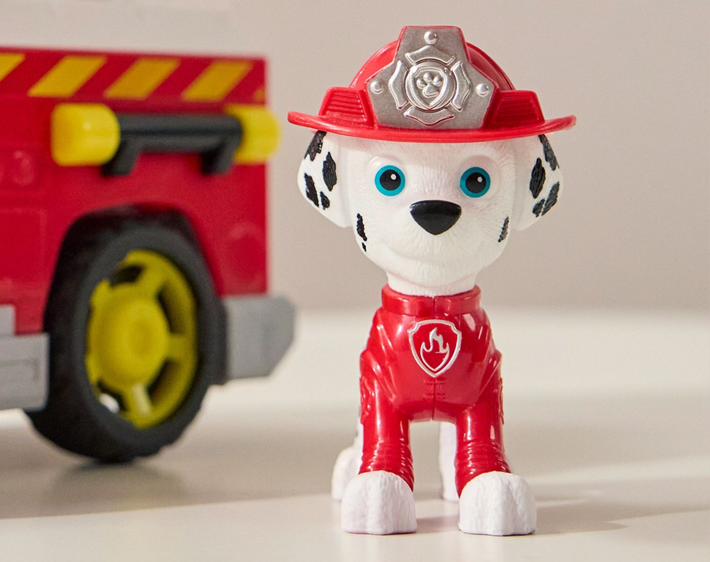 PATRULA CATELUSILOR VEHICUL DE SALVARE MASINA DE POMPIERI SI FIGURINA MARSHALL [ps:3d56509d-5bfc-47fe-8386-bc0280ee1f2a]
