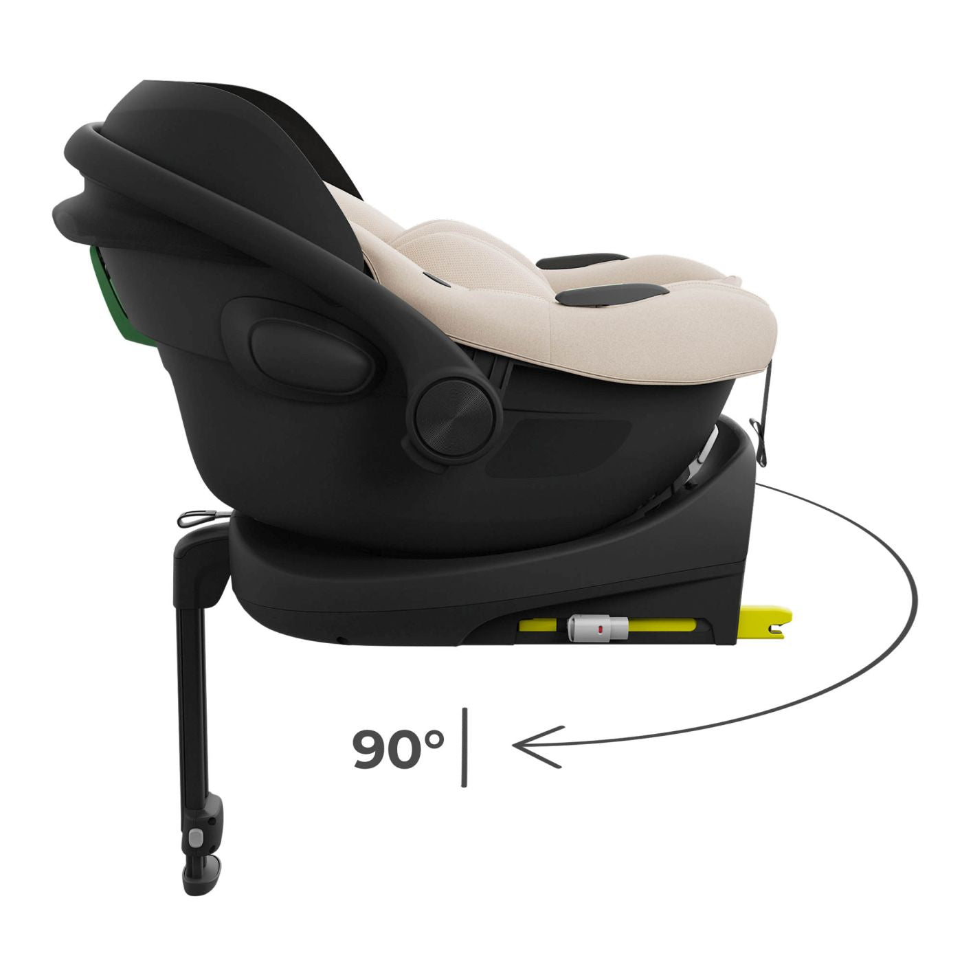 SCOICA AUTO KINDERKRAFT I-LITE CU BAZA ENDURA SAFE FX BEIGE - Imagine 3 [ps:d1b2a004-9aa9-4fef-8ca0-f1fe452e874b]