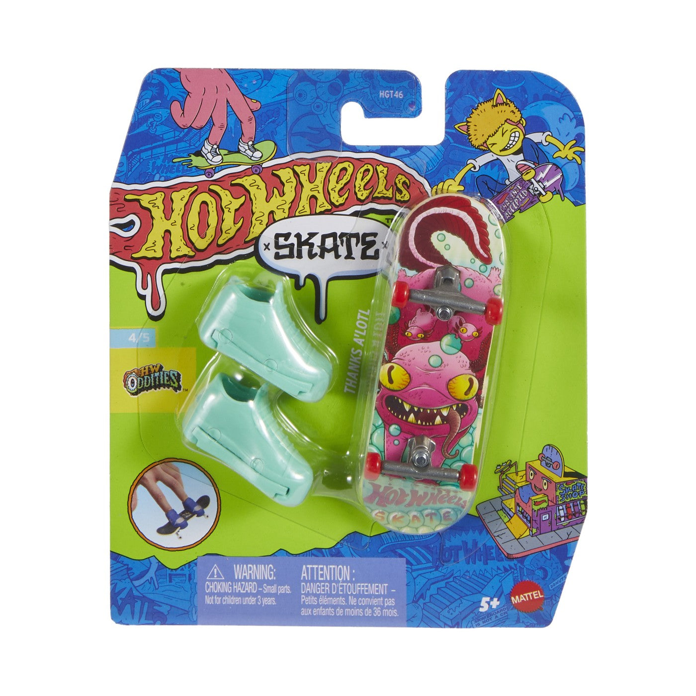 HOT WHEELS SET PLACA SI PANTOFI DE SKATE Mattel - Imagine 6 [ps:e39d16d1-b408-464f-8469-d58526efb268]