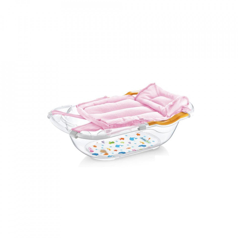 Salteluta tip hamac pentru cadita BabyJem (Culoare: Roz) - Roz [ps:4b43e66a-5772-4aa2-abee-cd3b1ca4116e]