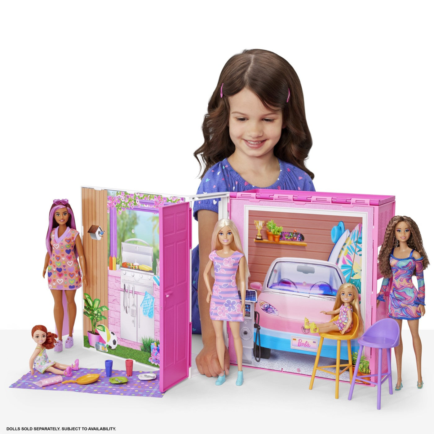 BARBIE CASA DE PAPUSI BARBIE CU 4 ZONE PLIABILA Mattel - Imagine 3 [ps:83be375f-fe78-4e70-b89c-8d757c950a95]