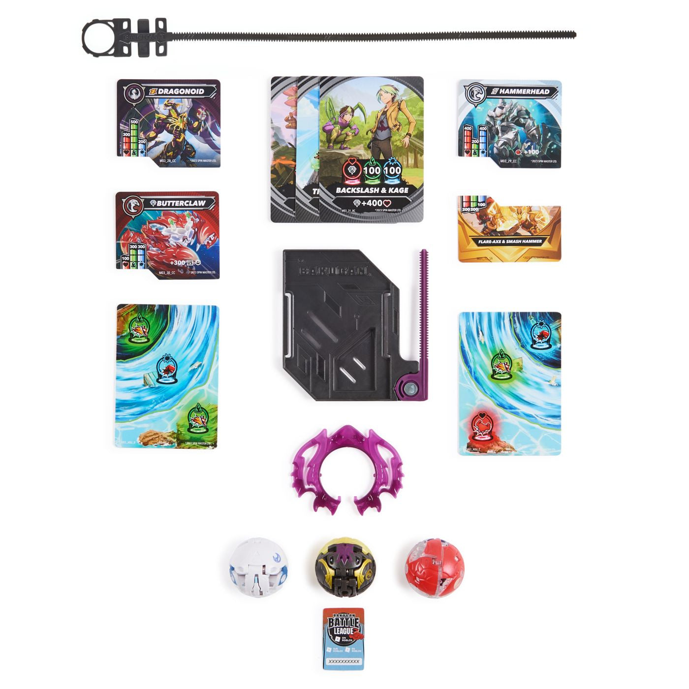 BAKUGAN STARTER PACK DRAGONOID TITANIUM HAMMERHEAD - Imagine 2 [ps:fcf9c281-9efa-4db7-a3ff-1e4b9cd65131]